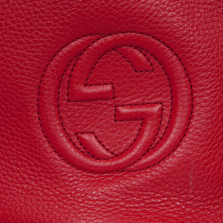 gucci/古驰 gg logo 全皮双肩包