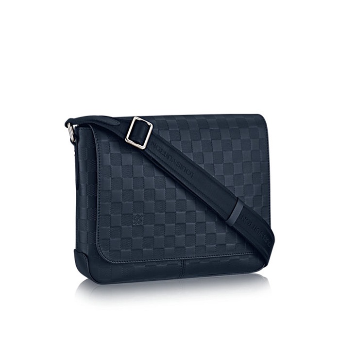 Louis Vuitton\/路易威登 DISTRICT 小号棋盘格男