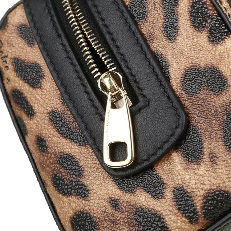 dolce&gabbana/杜嘉班纳 女士豹纹迷你牛皮手提包 bb5998 经典豹纹