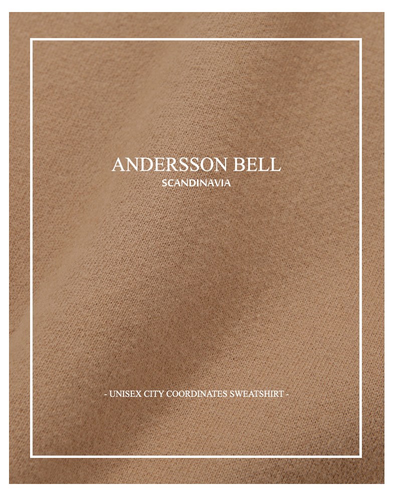 andersson bell/andersson bell 城市配套骆驼色运动衫