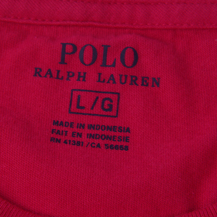 【春季折扣】ralph lauren/拉夫劳伦 男士t恤小马标圆领纯色短袖t恤男