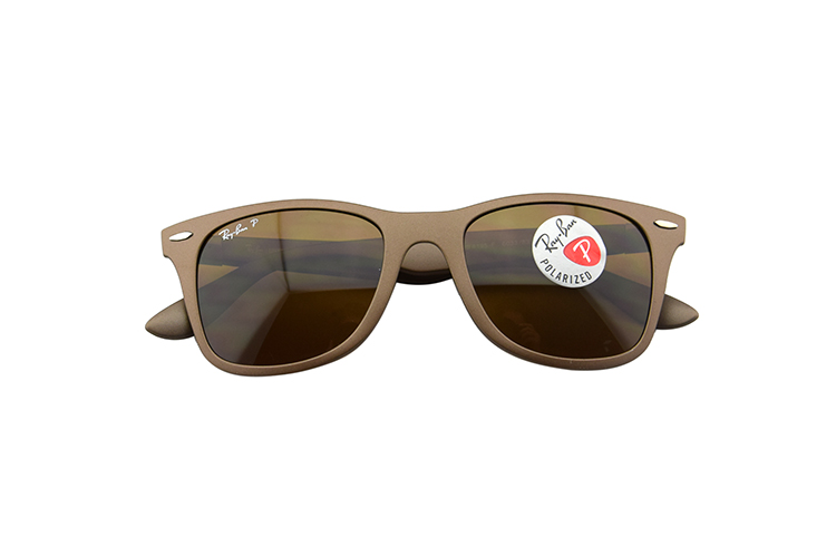 ray-ban/雷朋 时尚偏光太阳镜眼镜褐色镜架rb4195f 603383 52