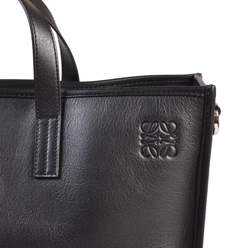 loewe/罗意威 男士黑色牛皮公文包 手提包