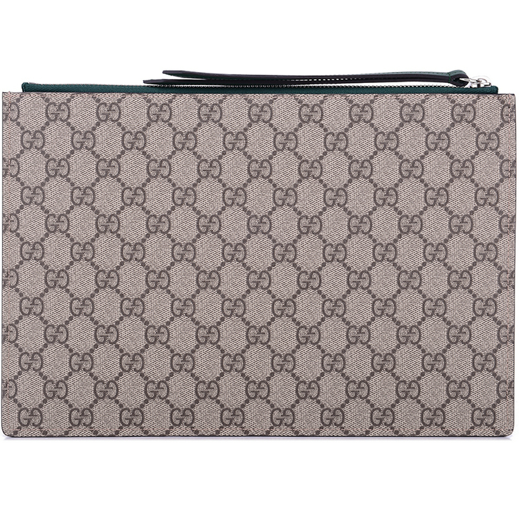 gucci/古驰 女士手拿包贴花钱包超薄pvc 409696 klqmn 9796