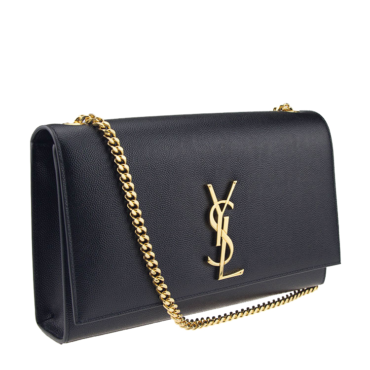yves saint laurent/圣罗兰中号荔枝纹小牛皮女士单肩包#364021 bow0j