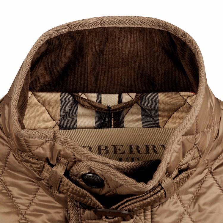 burberry/博柏利 男士长袖棉服外套 卡其色3984856