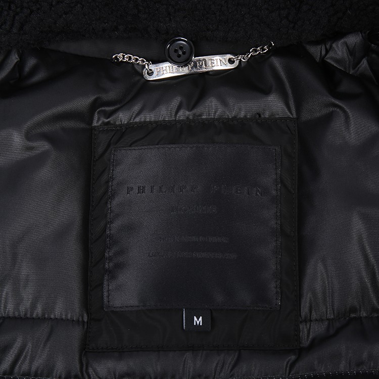 philipp plein/菲利普·普兰 男士外套 黑色 m