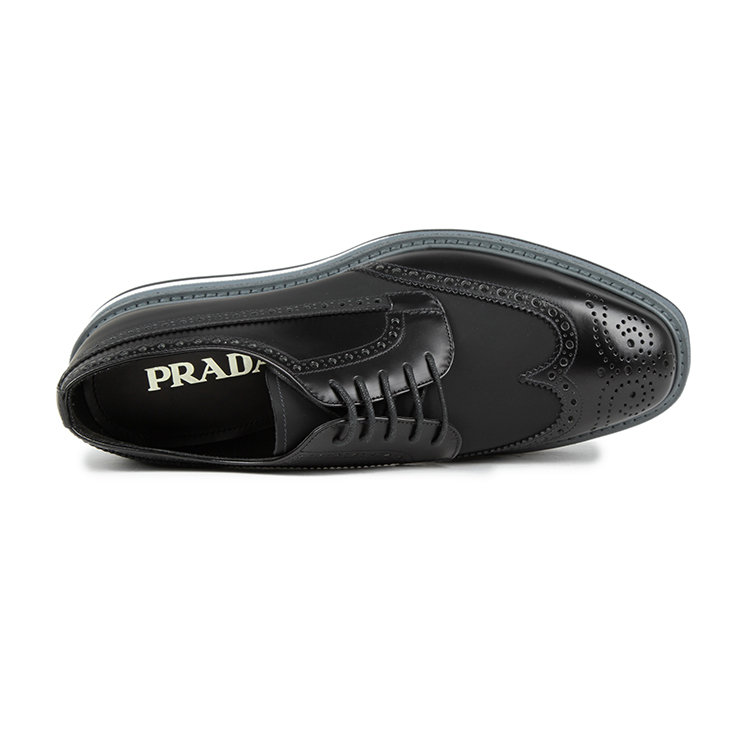 prada/普拉达 牛皮 松糕鞋 商务休闲鞋