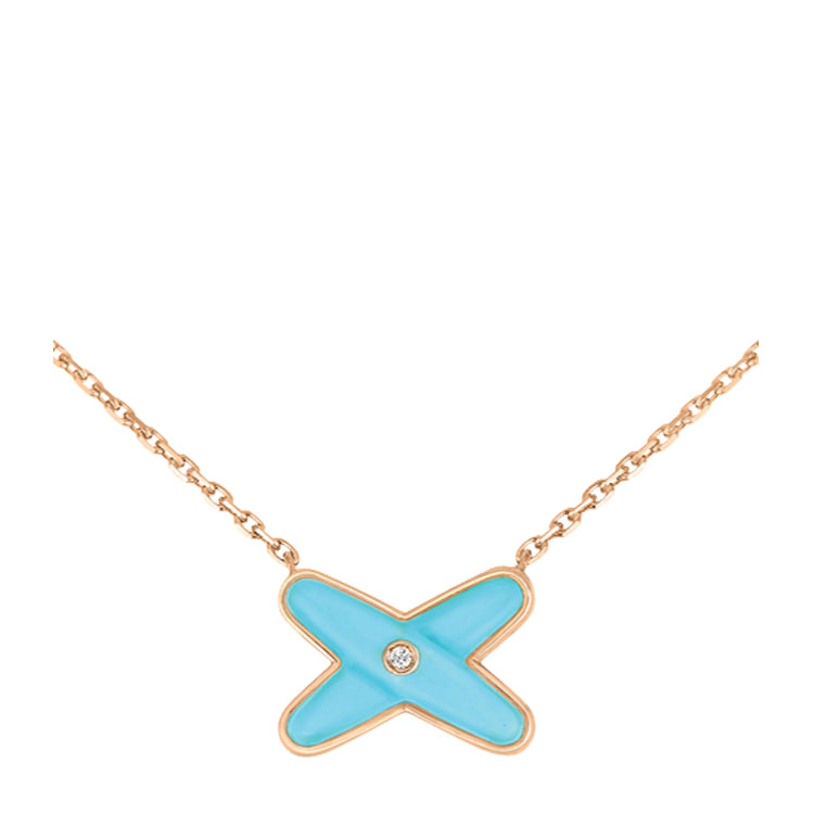 尚美心形项链|chaumet(尚美) #18k黄金镶钻lien