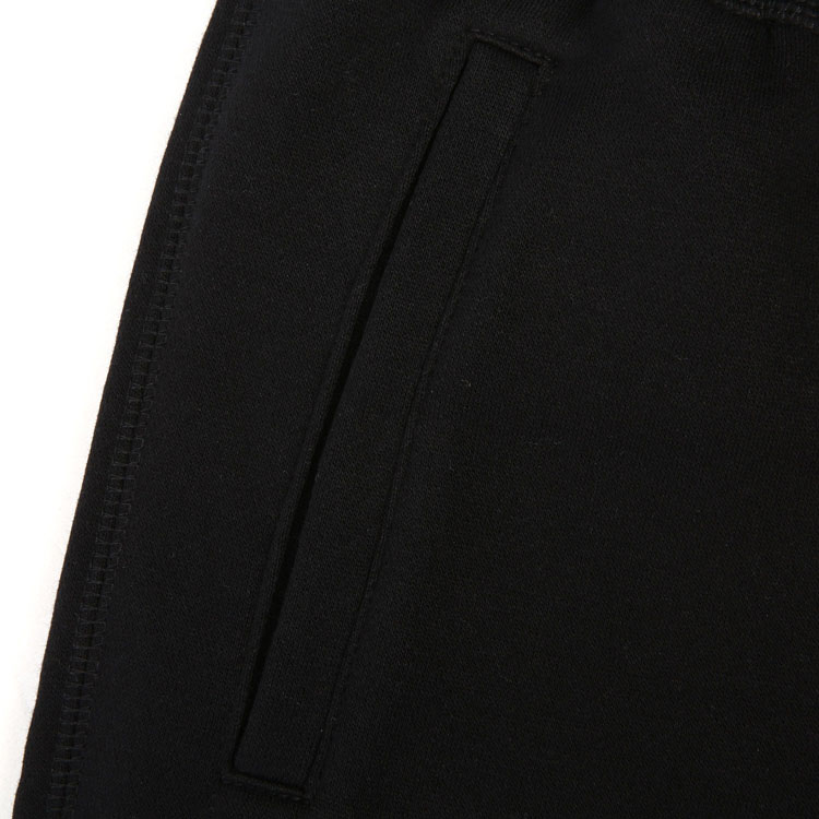 armani jeans/阿玛尼牛仔男士裤子-男士牛仔系列黑色运动裤面料:65聚