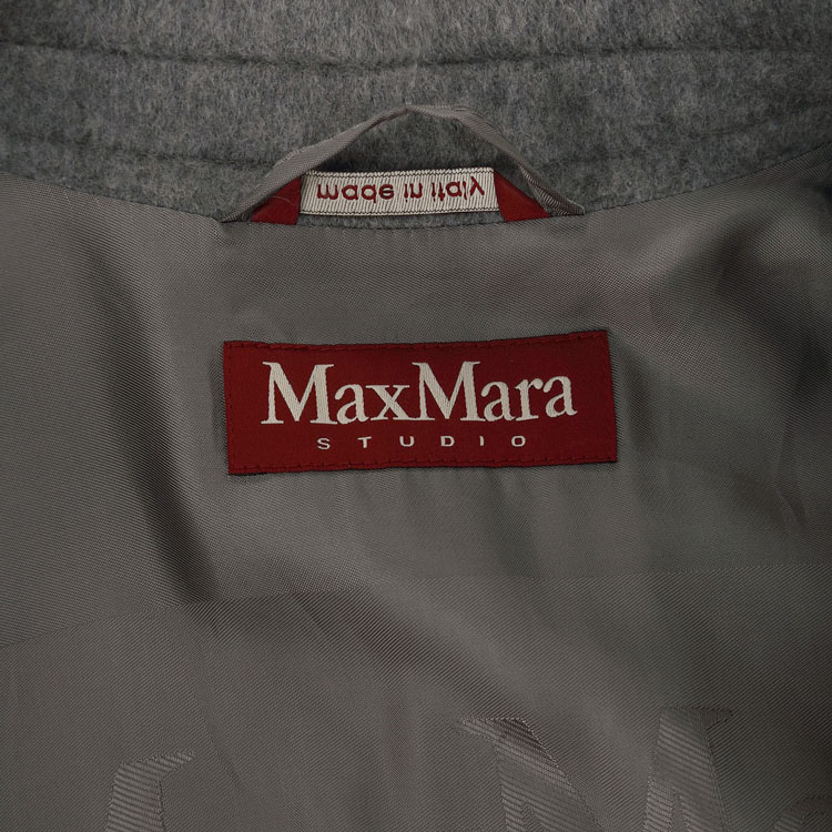 maxmara/麦丝玛拉 mm studio 2016秋冬新品 经典绑带款山羊绒长款大衣