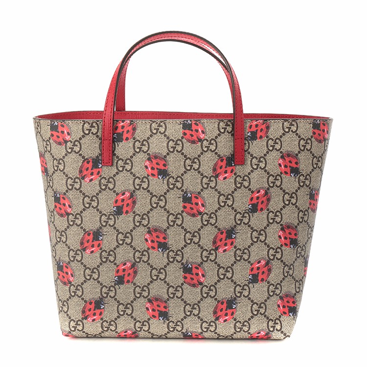 GUCCI\/古驰 女士甲壳虫印花手提包 410812 K