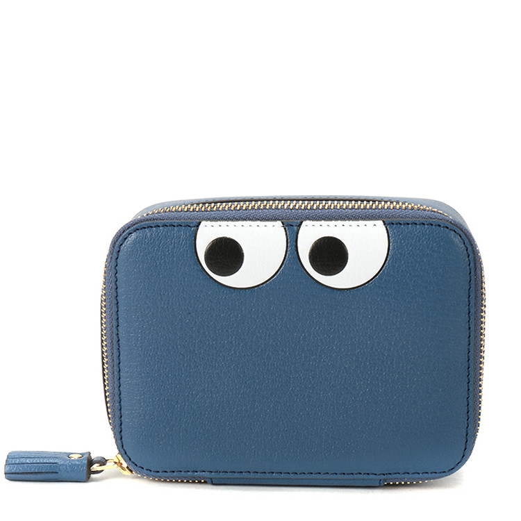 anya hindmarch/anya hindmarch 化妆包 928090 blueberry