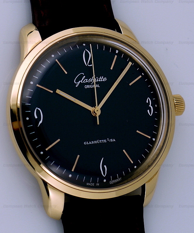 glashutte original/格拉苏蒂参议员系列男士机械腕表39-52-02-01-04