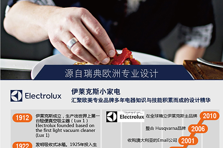 Electrolux/伊莱克斯多功能料理机 egbr150