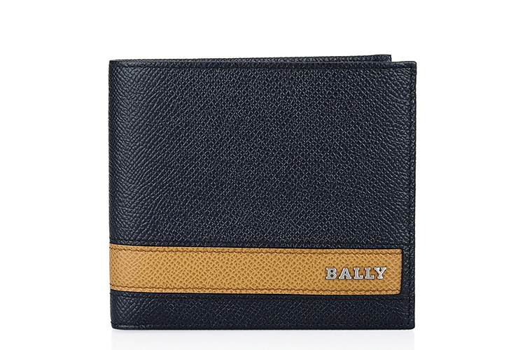 bally/巴利 男士牛皮钱包 lollten/127 深蓝色