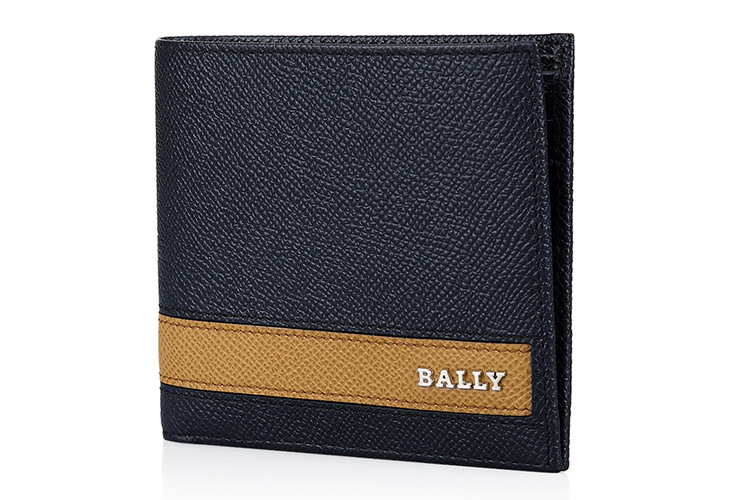 bally/巴利 男士牛皮钱包 lollten/127 深蓝色