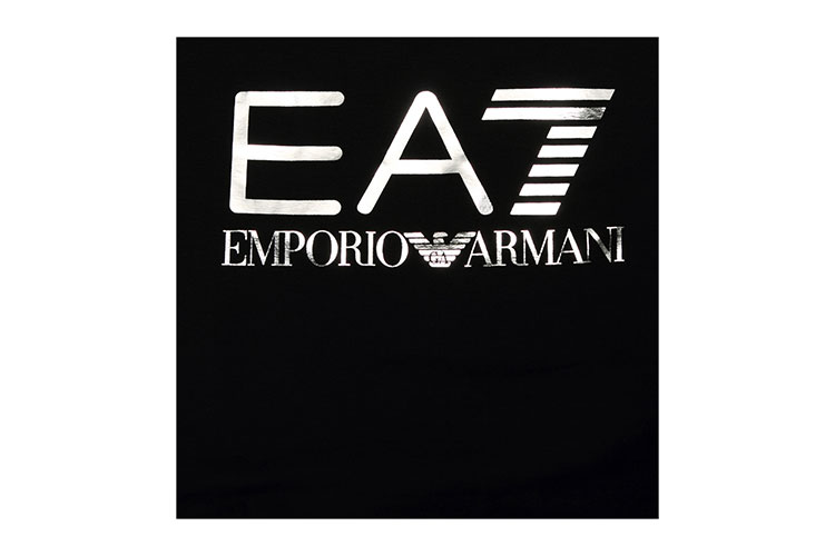 emporio armani/安普里奥阿玛尼 黑色 男士时尚经典短袖t恤 男士t恤