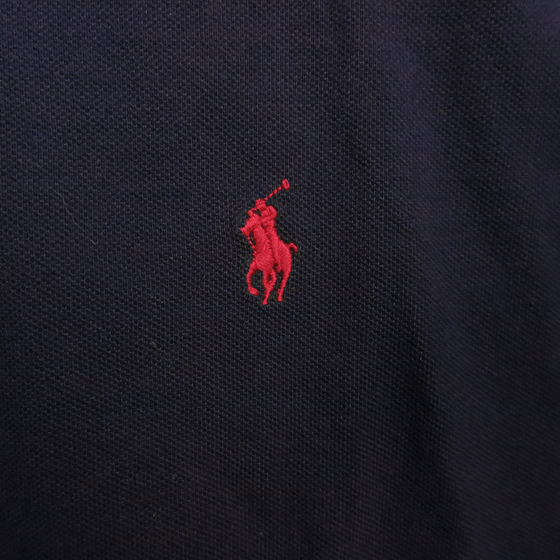 polo ralph lauren(拉夫劳伦马球) *藏蓝色-红标马球小马标短袖polo衫