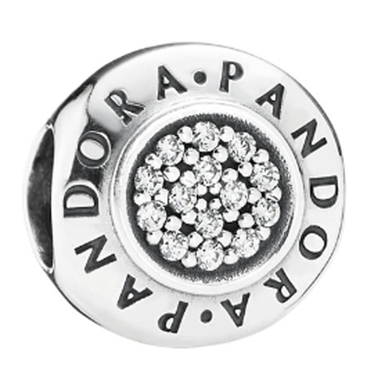 pandora/潘多拉 潘多拉标志串珠 791414cz