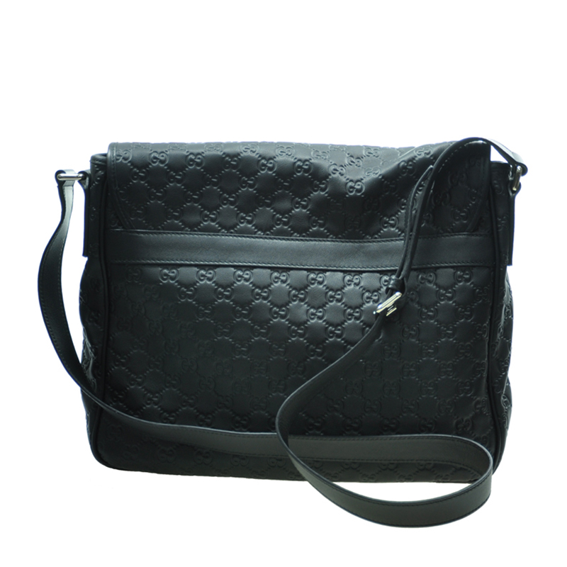 【GUCCI古驰 单肩包】GUCCI\/古驰 男士黑色真