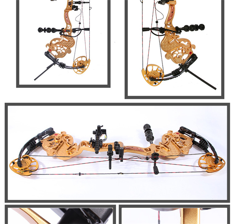 三利达 龙之传承 礼品收藏 复合弓 滑轮弓 射准狩猎 体育用品 竞技