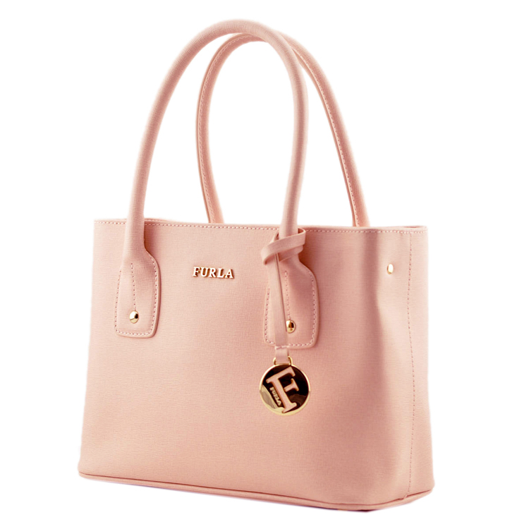 furla/芙拉*新款粉色女士牛皮两用手提包815924