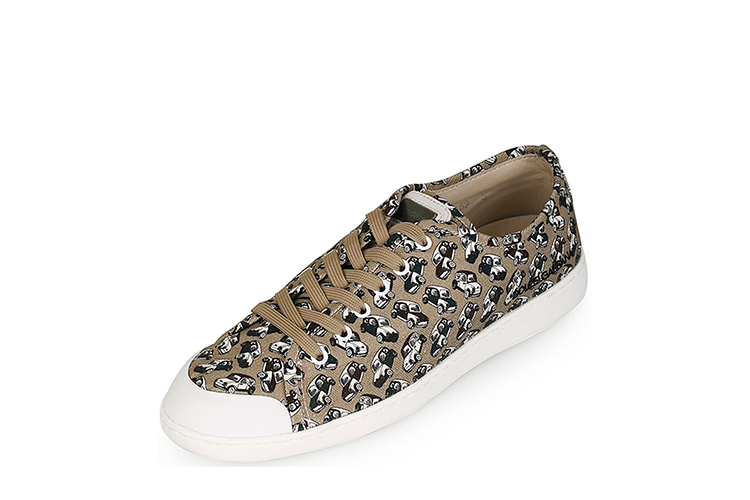 dolce&gabbana/杜嘉班纳 印花布 小牛皮 男士运动鞋cs1161at19487416