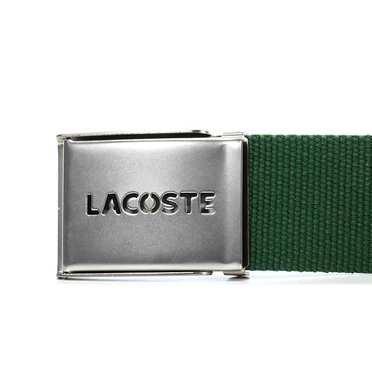 lacoste/鳄鱼男士绿色腰带