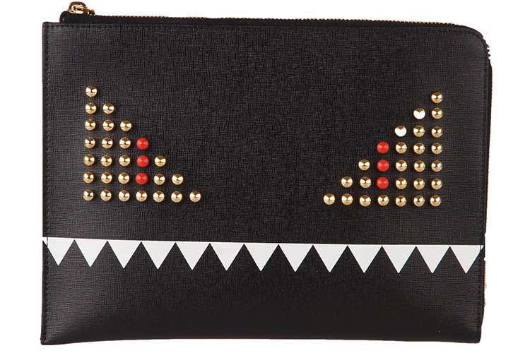 【FENDI芬迪 手拿包】FENDI\/芬迪 女士小怪兽牛皮手拿包8M0363QB FE2625820199【正品 价格 图片】 - 寺库网