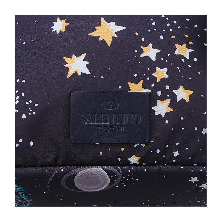 valentino/华伦天奴 cosmo outerspace尼龙铆钉装饰星空包彩色中性
