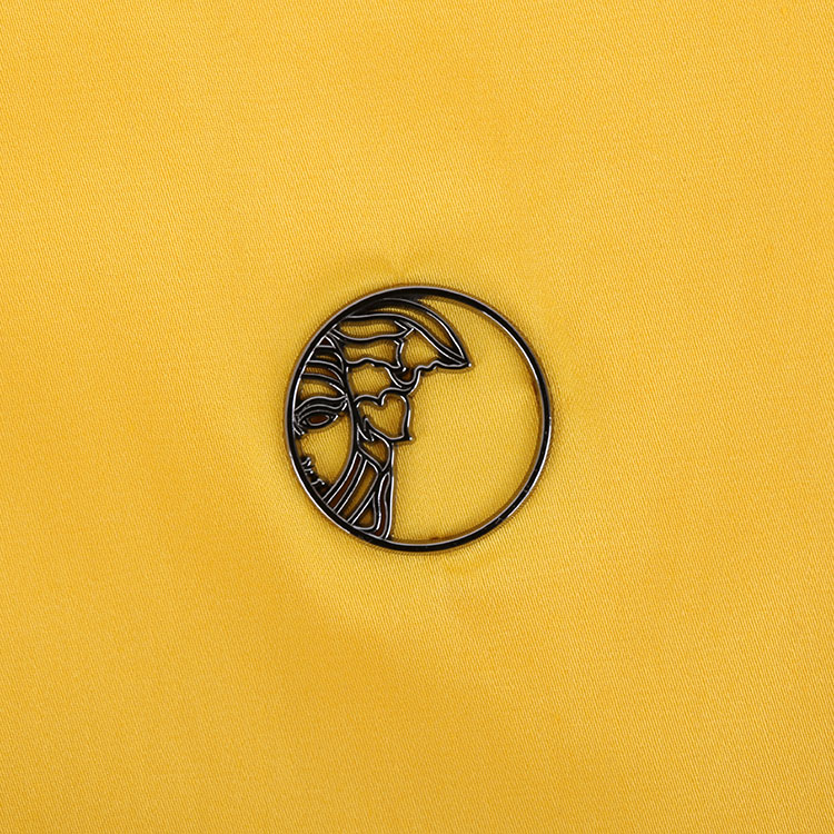 versace collection/versace collection 男士衬衫 黄色 经典logo标志