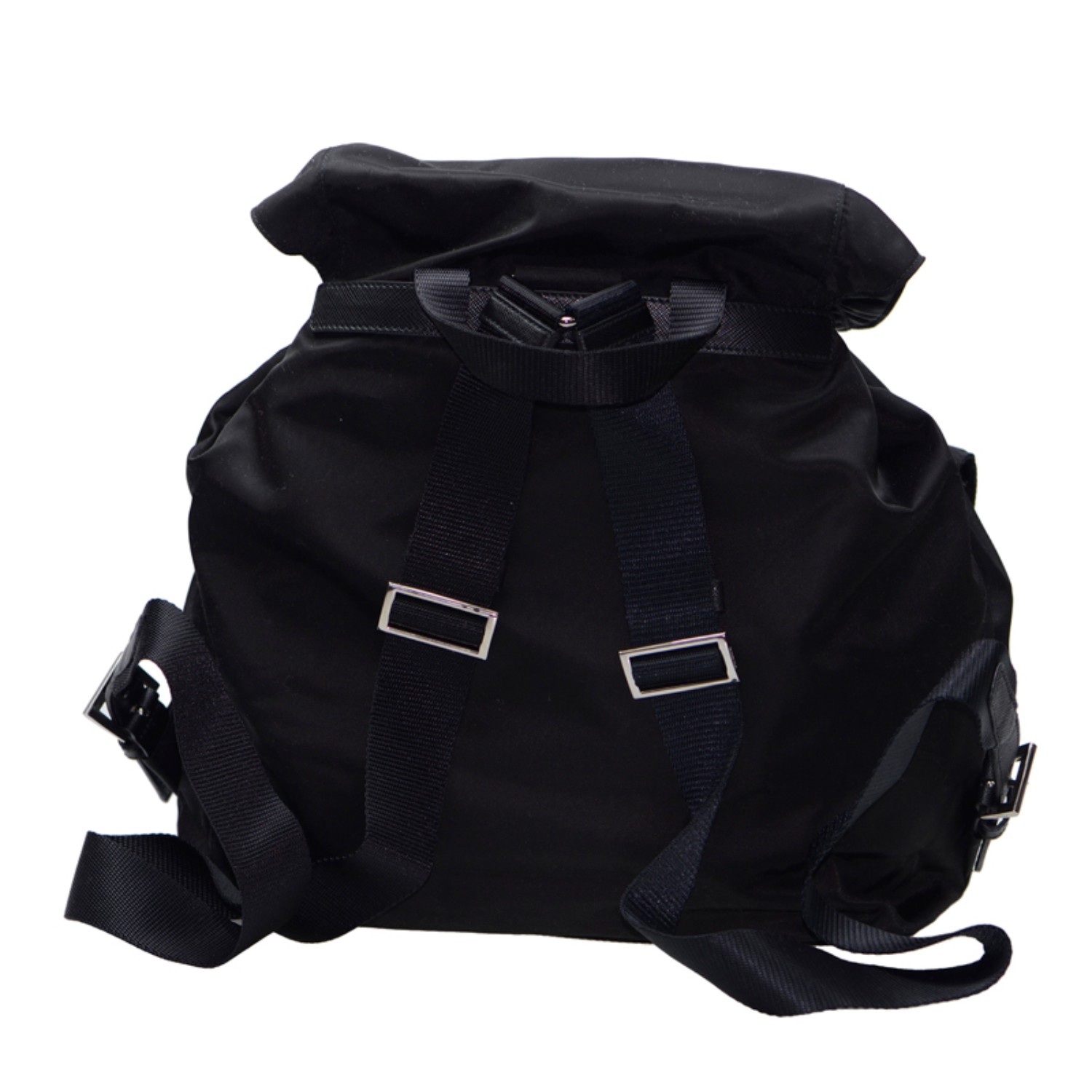 【包邮包税】prada/普拉达 男士尼龙黑色双肩包backpacks 1bz811 v44