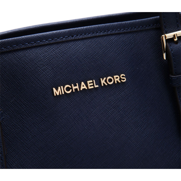 mk michael kors/迈克·科尔斯藏青色经典logo装饰女士单肩包,30s3gtv