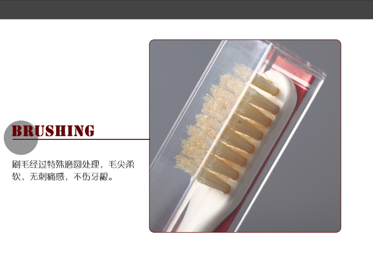 kent/肯特猪鬃软毛手工牙刷tb classic m