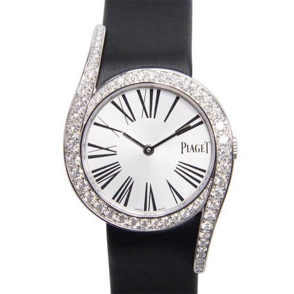 PIAGET/伯爵Limelight系列女士石英腕錶G0A38160黑带