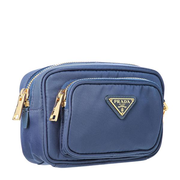 prada/普拉达 手拿包 尼龙倒三角logo标识女士手拿包