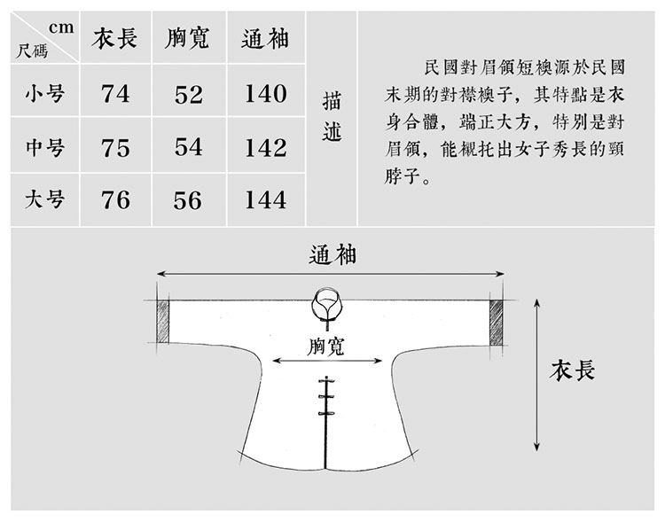 jlmt/净莲满堂 女唐装及汉服 民国 对眉领短袄 方袖 女士外套 秋冬款