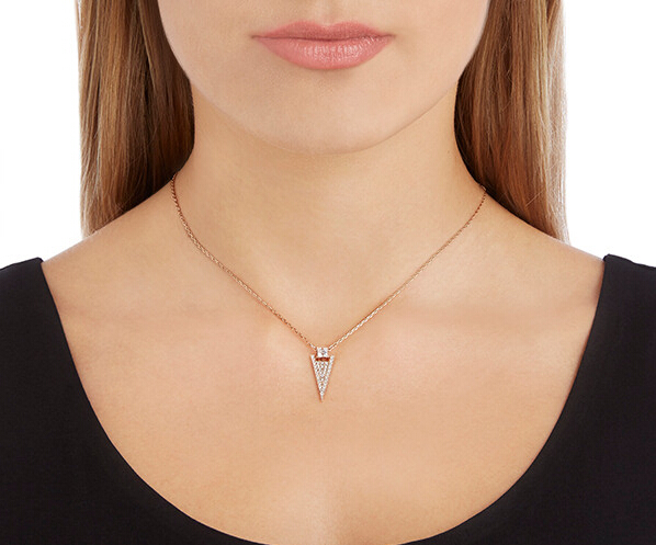 Swarovski\/施华洛世奇 V型水晶项链 5241276