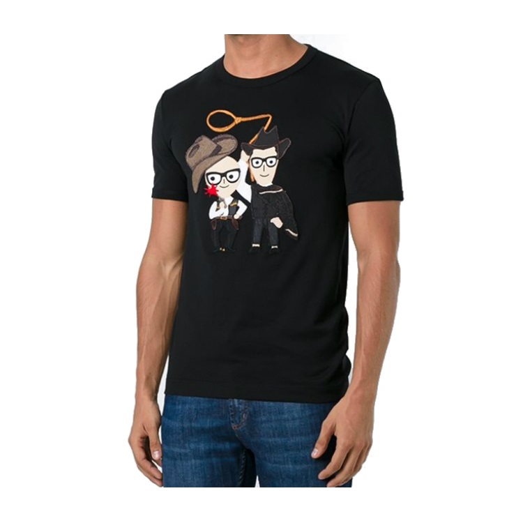 t恤】dolce&gabbana/杜嘉班纳 男士t恤 b-032126 170202【正品 价格