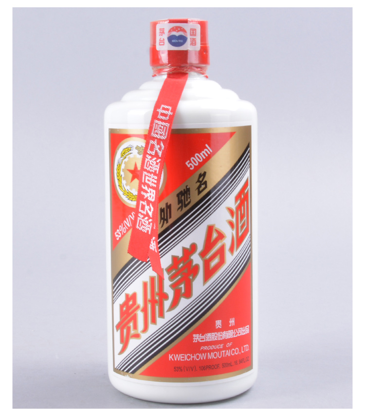 歌德盈香 贵州茅台酒 五星 2006年 53度 500ml