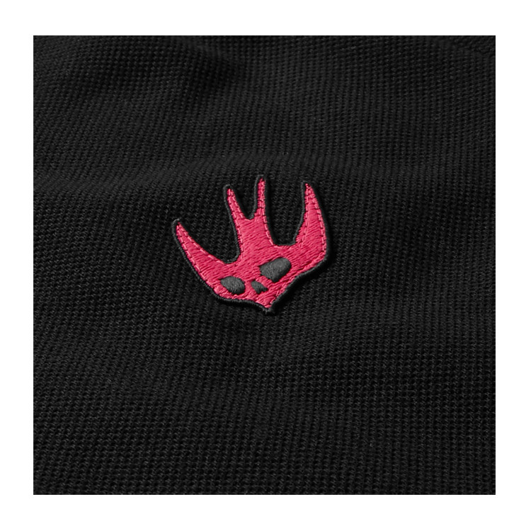 mcqueen/亚历山大麦昆 【17年春夏新品】男士纯棉翻领t恤燕子红色标