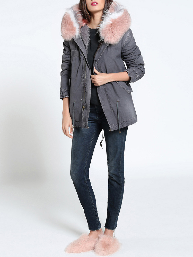 【mr & mrs italy皮草夫妇 女士大衣】mr&mrs italy mp339sc70 皮草