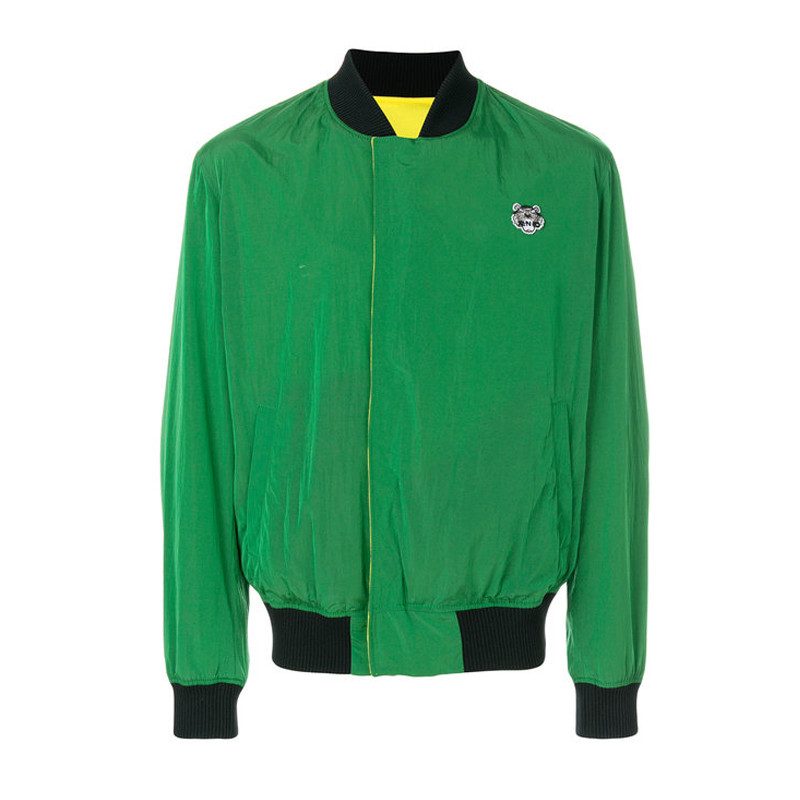 kenzo/高田贤三 男士绿色飞行员夹克 f855bl1751nc 57-025#180510mn