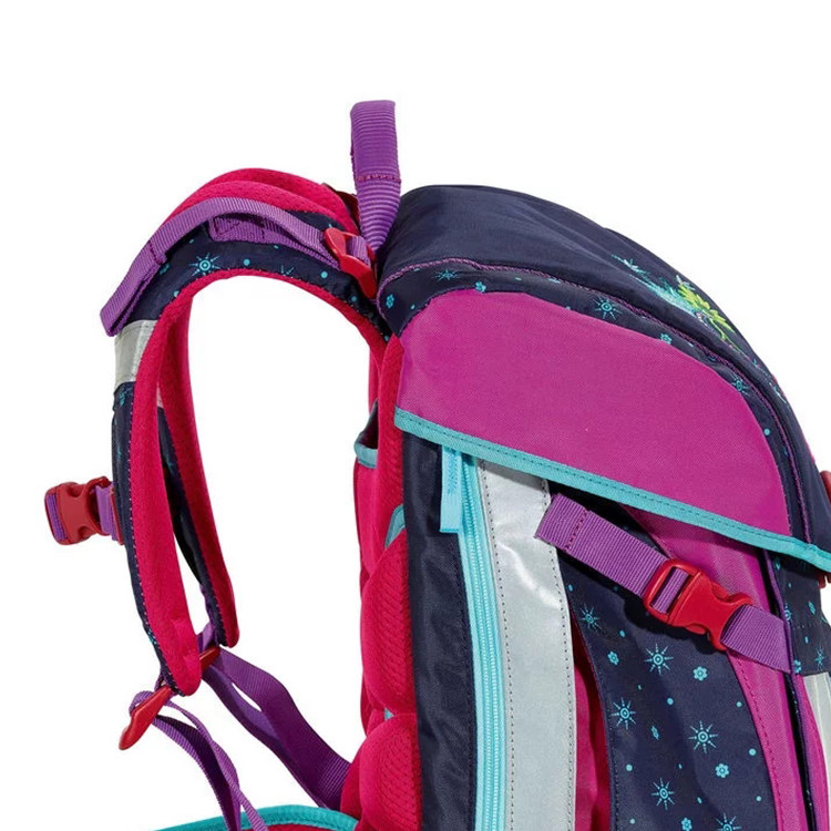 scout/scout sunny系列 超轻反光可调节固定护脊减负女童双肩书包