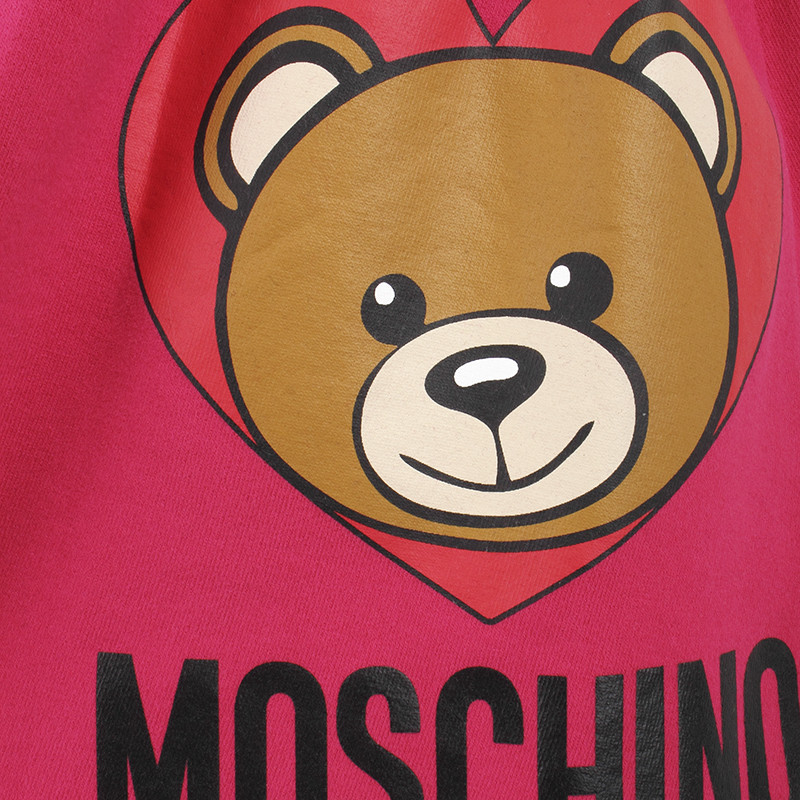 【19春夏】moschino kids/moschino kids 童装女童小熊logo字母印花