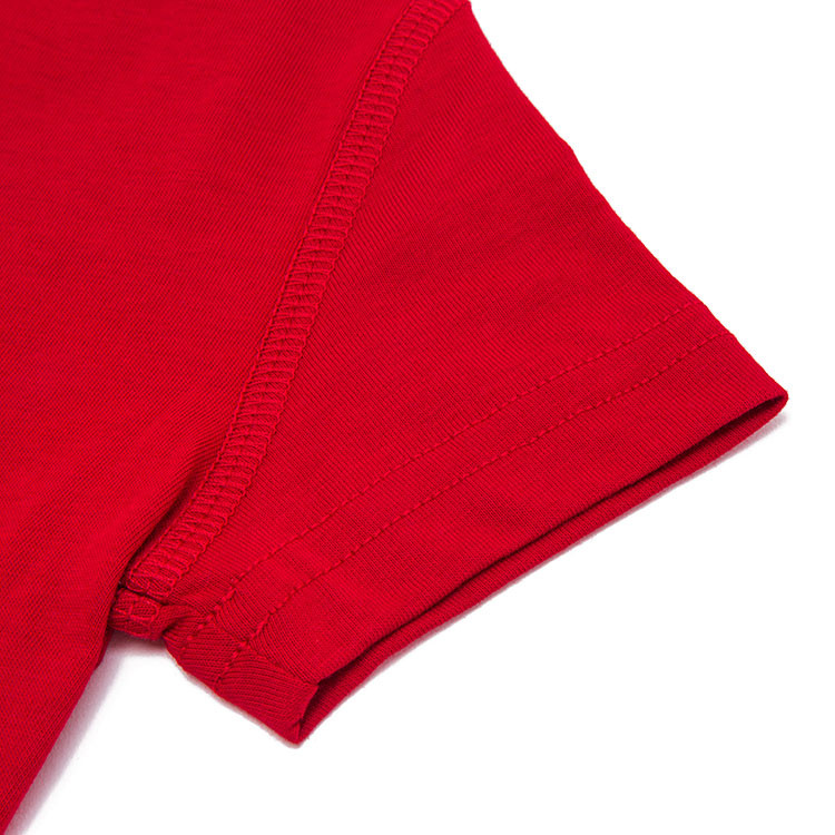 【米兰仓现货速发】dsquared2/d二次方 圆领 短袖 纯棉 深红色 白色