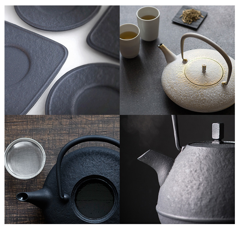 南部kukanchuzo/空间铸造 岩清水久生 egg系列手工铁铸茶壶(中号)