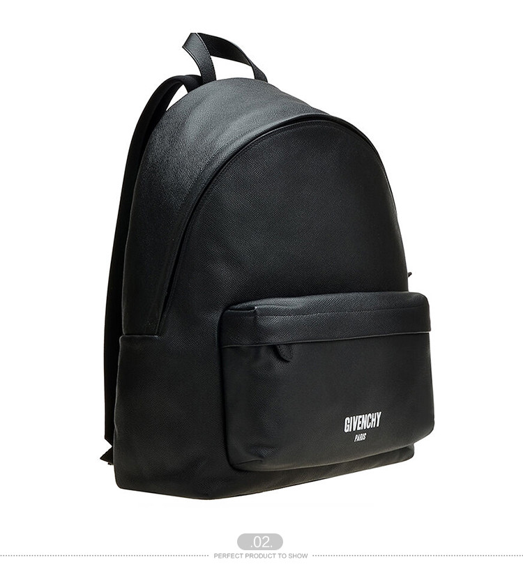 givenchy/纪梵希 男士黑色牛皮双肩包 backpacks bj05761621.
