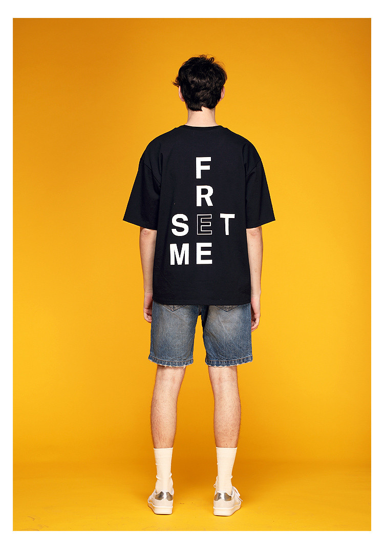 【可用券】trippincell 【男女同款】new back-stage系列文字slogan